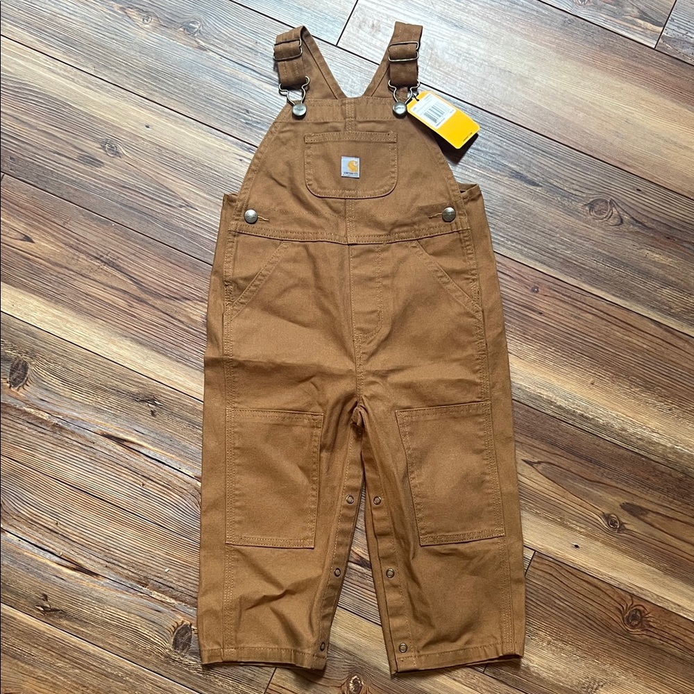 Carhartt Kids Tan Overalls